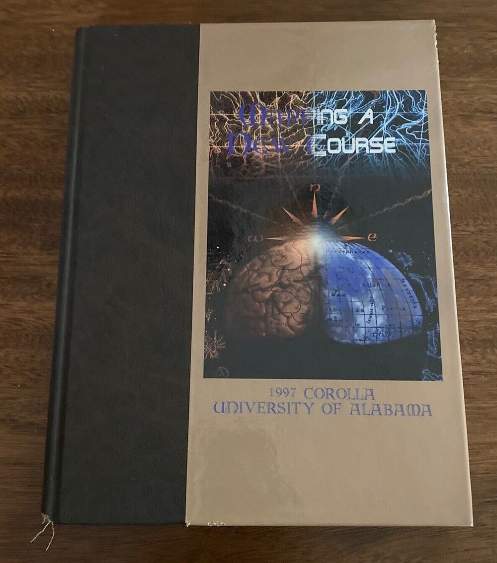1997 University of Alabama Corolla Year Book Volume 105 Gene Stallings Last Year